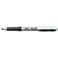 PERMANENT MARKERS, BiC Marking Pocket 1445, Black, Pack of 12