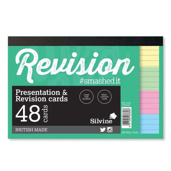 REVISION & PRESENTATION CARDS , Gluebound, Pack of, 20