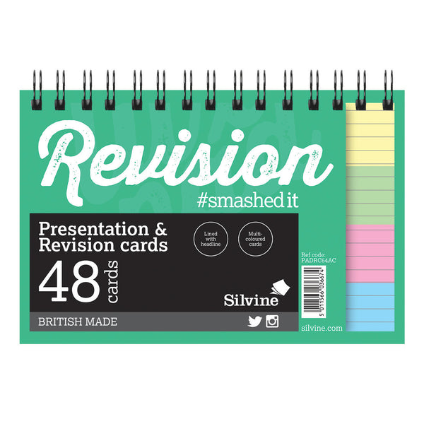 REVISION & PRESENTATION CARDS , Wirebound, Pack of, 10