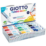 JUMBO FIBRE TIPPED PEN, GIOTTO Turbo Giant, Conical Tip, Assorted, Class Pack of, 144