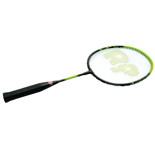The Racket Pack Smash 21'' Badminton Racket, Lime green/black, Each