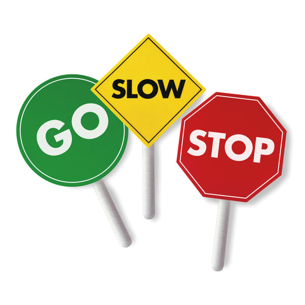 ROLE PLAY, TRAFFIC SIGNS, Set of, 3
