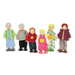 HAPPY DOLL FAMILIES SET, Age 3+, Set of, 12