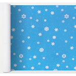DISPLAY PAPER, COROBUFF DESIGN ROLLS, Winter Flakes, Each