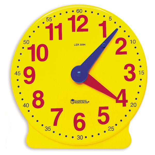 CLASSROOM CLOCK KITS, Big Time Learning Demonstration Clock, Age 5-9, Each