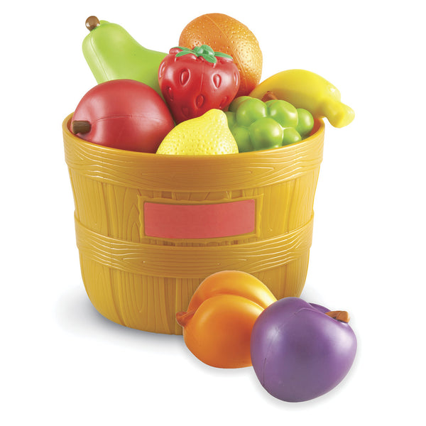 PLASTIC TUB OF FRUIT, Age 18 months+, Set of, 9