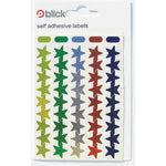 STICKERS, MOTIVATION & REWARD, Stars, 13mm Wide, Assorted Colours, Pack of, 1800