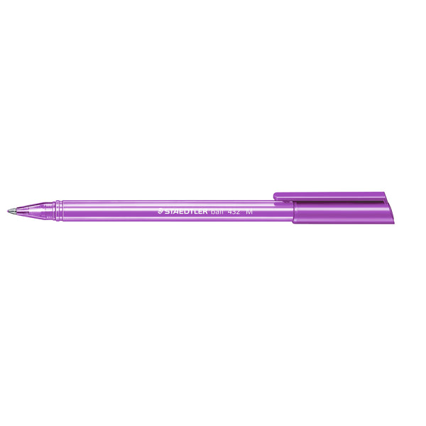 Ballpoint Pens, STAEDTLER 432, Purple, Tub of 40