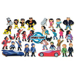SUPERHERO WOODEN CHARACTERS, Age 3+, Set of, 15