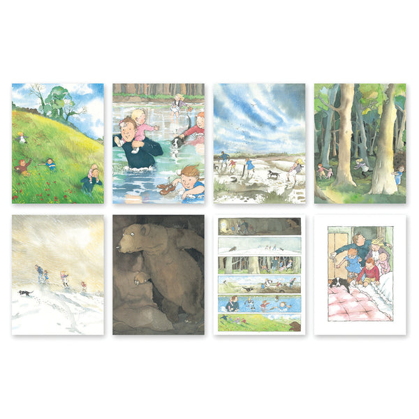 We're Going on a Bear Hunt, OUTDOOR SEQUENCING CARDS, Age 3+, Set of, 8 Cards