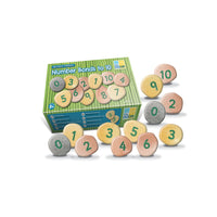 NUMBER PEBBLES 1-10, Age 2+, Set of, 22