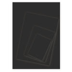 VIRGIN CARD, A4, BLACK CARD, 750 micron, Pack of, 50 sheets