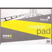 PADS FOR DRY MEDIA, Silvine Marker, A3, Each