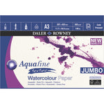 PADS FOR WET MEDIA, Daler-Rowney Aquafine Jumbo Watercolour, A3, Each