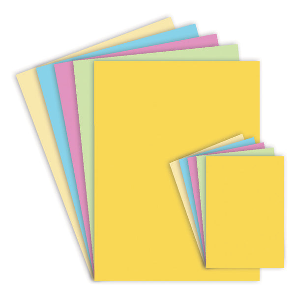 SRA2, ASSORTED PASTEL CARD, 230 micron, Pack of, 50 sheets