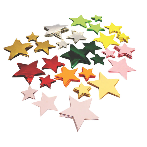 PAPER SHAPES, PAPER STARS, Pack of, 50g