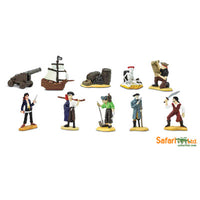 PIRATE MINI FIGURES, Set of, 10 pieces