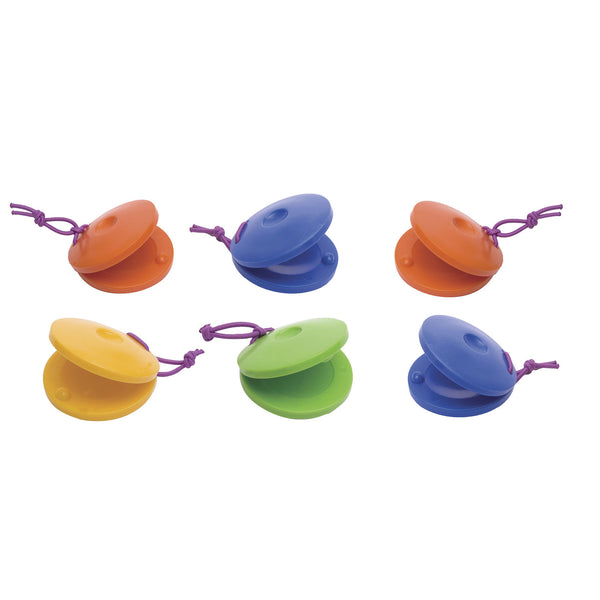 CASTANETS, Age 2+, Set of, 6