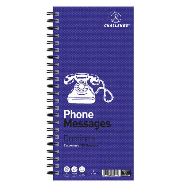 TELEPHONE MESSAGE PADS, TELEPHONE MESSAGE PAD, Book To Record 320 Messages, Each