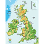 British Isles, VINYL MAPS FOR SCHOOLS, Each