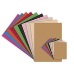 SRA2, ASSORTED BRIGHT/NATURAL CARD, 280 micron, Pack of, 30 sheets