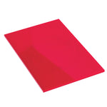 Red, SOLID COLOUR CAST ACRYLIC SHEET, Each