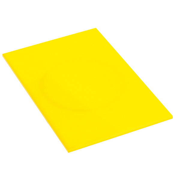 Yellow, SOLID COLOUR CAST ACRYLIC SHEET, Each