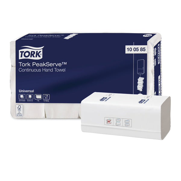 TORK PEAKSERVE CONTINUOUS HAND TOWEL, Case of, 4920 Sheets