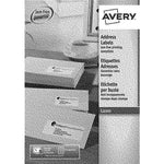 AVERY QUICKPEEL LASER ADDRESSING LABELS, L7163-100, Pack of 100