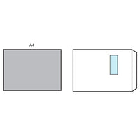 ENVELOPES (WITH WINDOW), C4 (324 x 229mm), Box of, 250