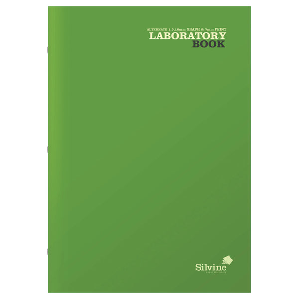 Green, A4 LABORATORY BOOKS, Pack of, 10