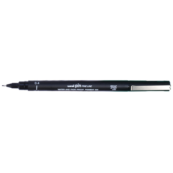 PIGMENT LINERS, Uni-Ball PiN, Black, Pack of, 8
