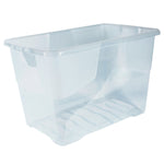 42 litres, SMARTLINES STORAGE BOXES, Clear, Each