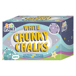 CHALK, White, Chunky, Age 4+, Pack of, 40
