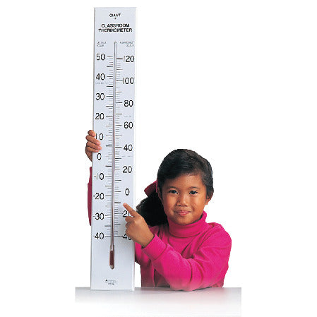 GIANT CLASSROOM THERMOMETER, Each