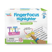 READING AIDS, Finger Focus Highlighter, Set of 4