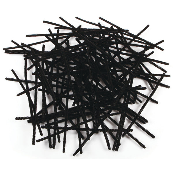 PIPE CLEANERS, 4mm Wide, Black, Pack of, 250