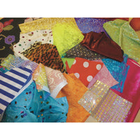 FABRIC OFFCUTS, Pack of, 250g