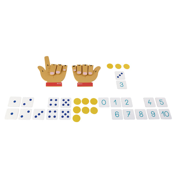 MAGNETIC COUNTING HANDS, Age 3+, Set