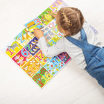 NUMBER FLOOR PUZZLE, Age 2+, Each