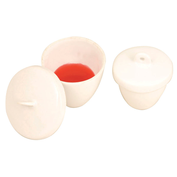 CRUCIBLE WITH LID, 30ml, Each
