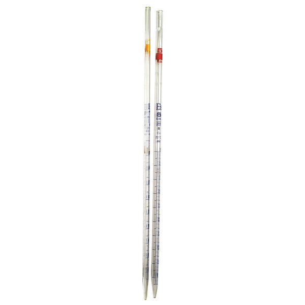 Straight Form, Graduated, PIPETTES, 10ml/0.1ml graduations, Each