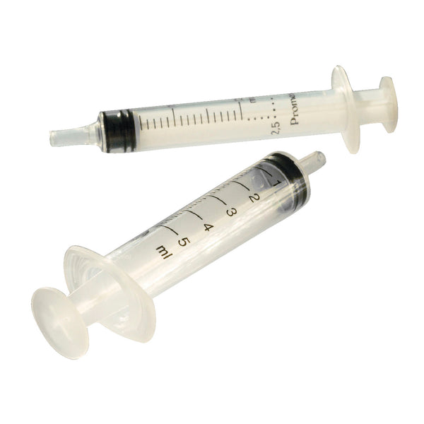 DISPOSABLE PLASTIC SYRINGES, 20ml x 1ml, Pack of, 10