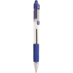 Ballpoint Pens, ZEBRA Z-Grip;, Blue, Pack of 12