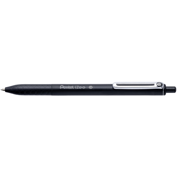 Ballpoint Pens, Retractable, Black, Pack of 12