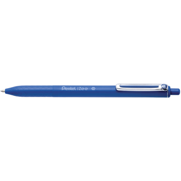 Ballpoint Pens, Retractable, Blue, Pack of 12