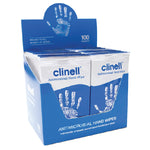 WIPES, Clinell; Individual Hand, Box of 100