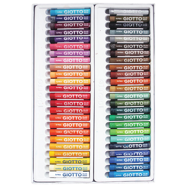 OIL PASTELS, Giotto; Olio Maxi, Pack of 48