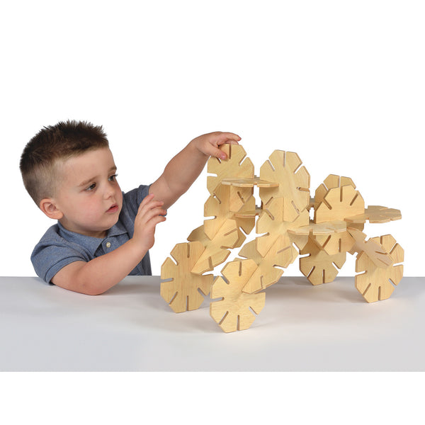 WOODEN OCTOPLAY, Age 3+, Set of, 20 pieces