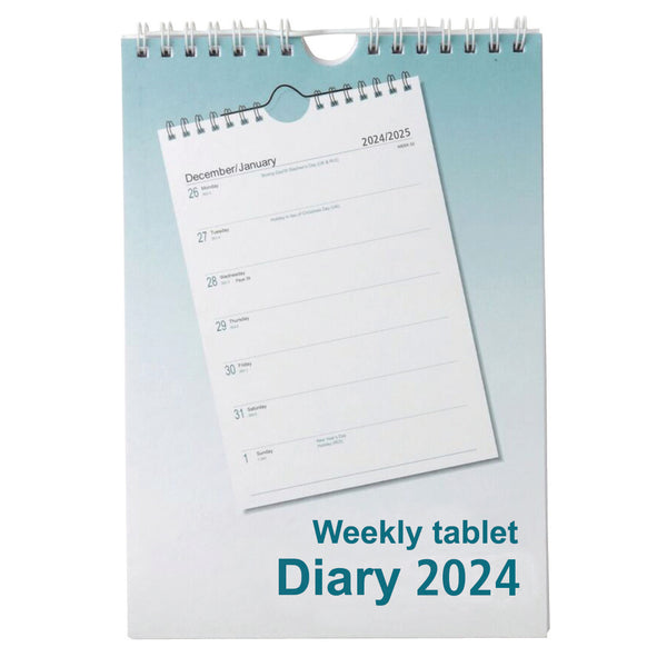 A5 Tablet Style Diary 2024 each